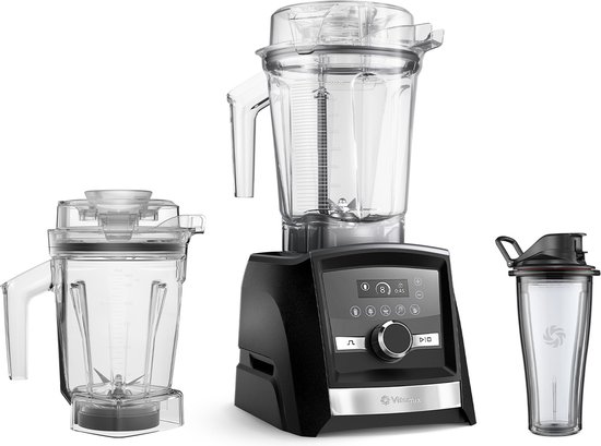 Vitamix A3500i bundle- high performance Blender - incl extra kan & drinkbeker - 10 snelheden - 10 jaar garantie van Merkloos