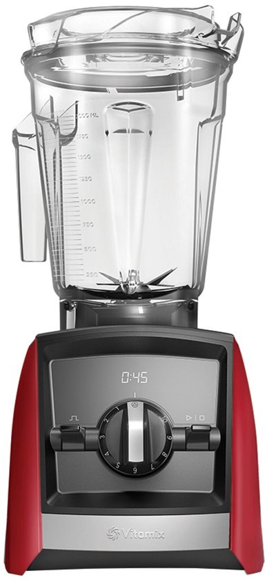 Vitamix Ascent A2300i rood blender van Merkloos
