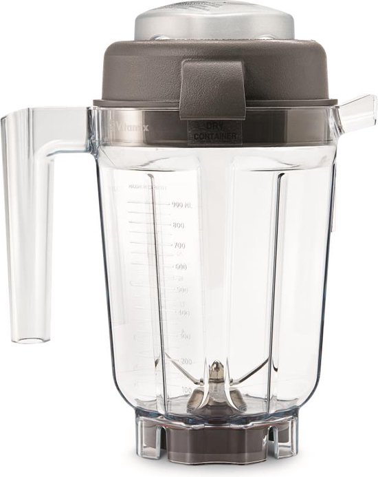 Vitamix Dry Blade Blenderkan - 0,9L - Voor TNC5200/Pro500/Pro300/Pro750/Explorian van Merkloos