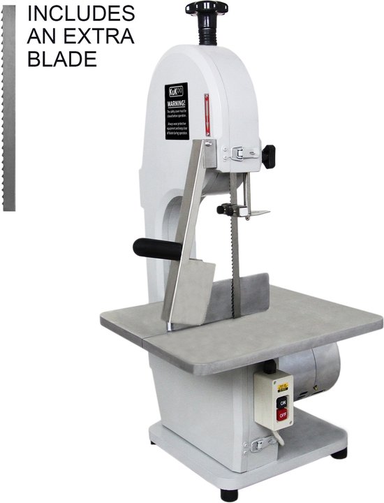 Vlees en Bot Snijmachine Lintzaag Professioneel Slagersmachine Bevroren Vlees en Botten Machine van Merkloos