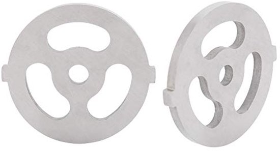 Vleesmolen Schijven en Messen - 7mm Accessoires voor Vleesmolen - 2 Stuks van PS Life