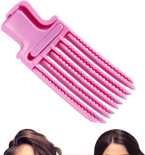 Volume Clips voor Haar, Volumizer Kam voor Wortelverhoging, Styling Tool voor Fluffy Krullen en Volume voor Vrouwen (Paars) van Merkloos
