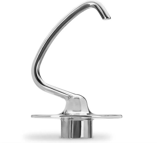 Voor Kitchenaid dove haak roestvrij staal, deeghaak voor 4,5-5 qt Kipp Head Kitchen Machine, roestvrijstalen deegbevestiging, vaatwasser-safe