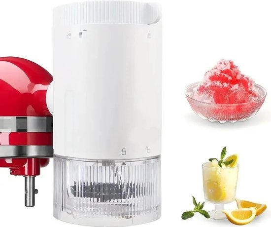 Voor KitchenAid Ice Maker voor keukenmachines 5KSMSIA scheerijs intentie wit van KitchenAid