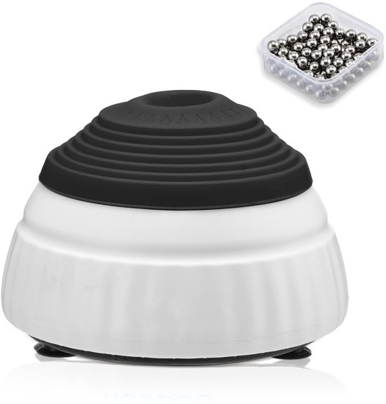 Vortex Mixer Laboratorium Vortex Shaker Kleurmixer met Touch-functie 3000 RPM Vortex Paint Mixer voor verfschudders, nagellak, wimpergel, tattoo-inkt, 100 stuks mengballen