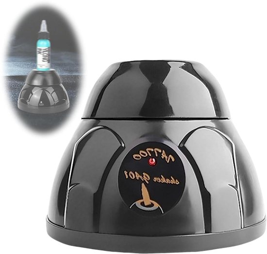 Vortex Mixer - Snel Menger - Vloeistoffen Mengen - Tot 5200 RPM - 10x10x10 cm - Zwart
