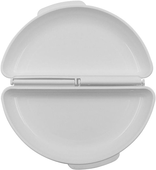 Vouwbare omeletmaker voor snel en eenvoudig bereiden van eieren, antiaanbaklaag, magnetronbestendig en ideaal voor ontbijt van Merkloos