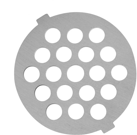 VT Goods - Vervangende Schijf - Medium Chopper - Geschikt voor Vleesmolens - 5mm - Hoge kwaliteit - Duurzaam materiaal - Eenvoudige installatie van Merkloos