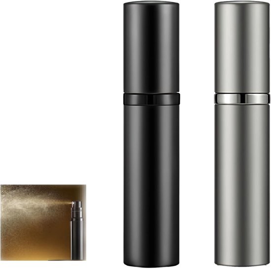Vulbare Parfumatomiser 5 ml - Handige Leeg Sprayfles voor Reizen en Handtas met Innovatieve Vultechnologie van Merkloos