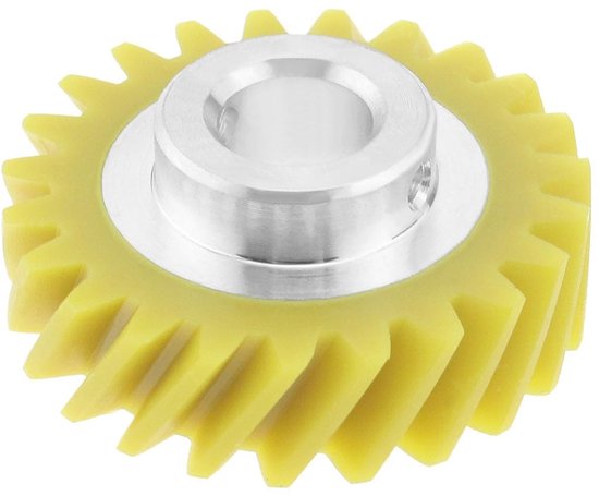 W10112253 Mixer Worm Gear Vervanging voor KitchenAid 5KSM Serie - Geel van Merkloos