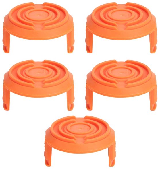 WA0010 Trimmer Set - 5 Pieces Durable Plastic Spool, Cap and Cover - Replacement Suitable for Trimmer