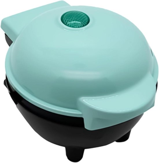 Wafelhoorntjesmaker - IJshoorntjes Machine - Desserts Maken - Antiaanbaklaag - 17x13x17 cm - Blauw