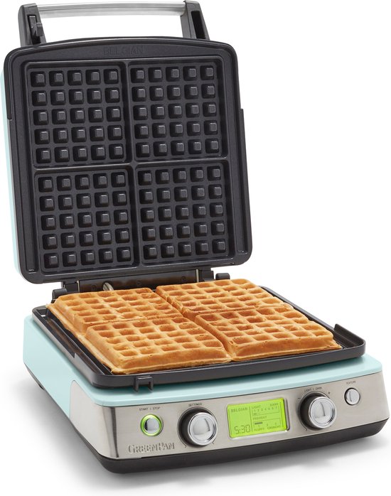 Wafelijzer Blue Haze (incl. 2 sets wafelplaten) van Greenpan