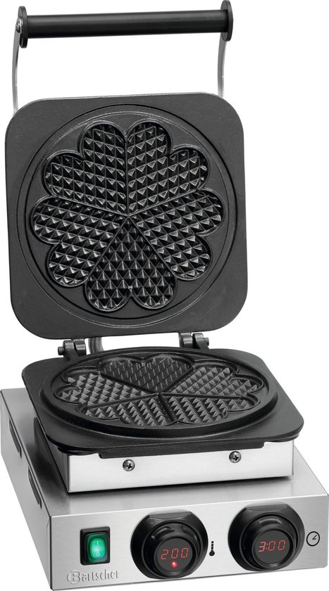 Wafelijzer Mdi 1hw211, Bartscher 370197 van Merkloos