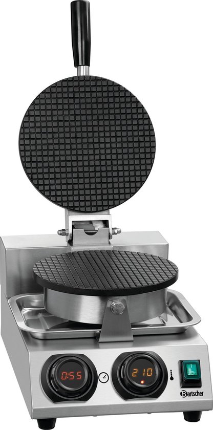 Wafelijzer MDI Cone 2120 - Bartscher 370276 - Horeca & Professioneel van Bartscher