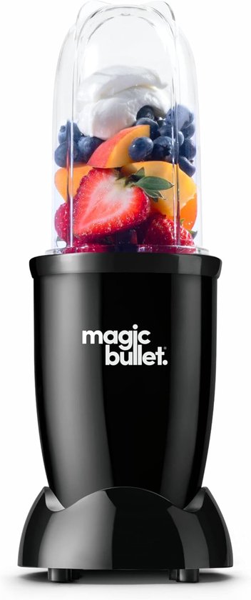 Warmara Blender Glas - Glazen Blender - Blenderkan - Zwart - 26cm x 14cm x 26cm van Warmara