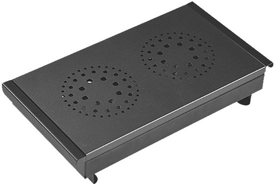 Warmhoudplaat - Rechaud -2 Branders -Waxinelicht-Voedselverwarmer-Bordverwarmer-33x17.5x6.5 cm