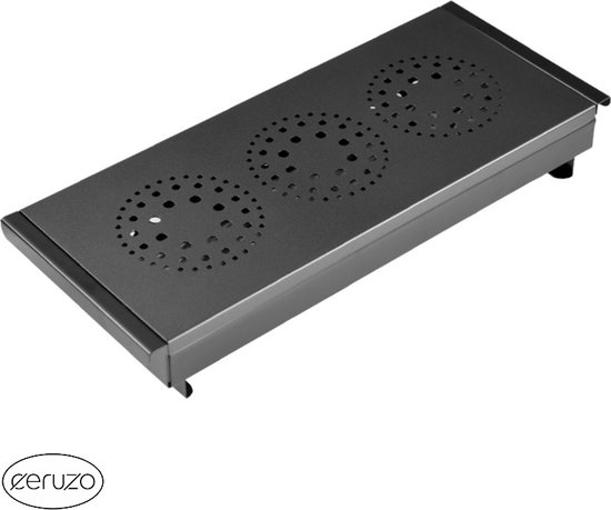 Warmhoudplaat - Rechaud - 3 Branders -Waxinelicht-Voedselverwarmer-Bordverwarmer -43x17.5x 6.5 cm