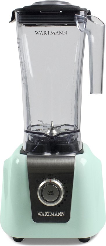 Wartmann High Speed Blender, WM-1807 HS, Tritan, 30k TPM, mintgroen van Wartmann