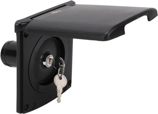 Water Vulopening ABS Stofdicht Vierkante Inlaat met Magnetische Sluiting voor Motorhome en Boot - Duurzaam en Weerbestendig Accessoire