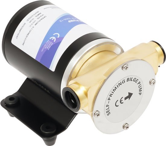 Waterboosterpomp - 12v EU Stekker - 120 W - 2850 TPM - Koper - Zwart - Voor Irrigatie En Watertoevoer