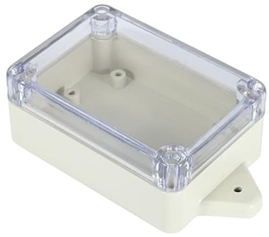 Waterdichte aansluitdoos IP65 - ABS behuizing voor elektrische projecten, voedingseenheden en DIY elektronica (1 stuk, grijs) 83 * 58 * 33 cm