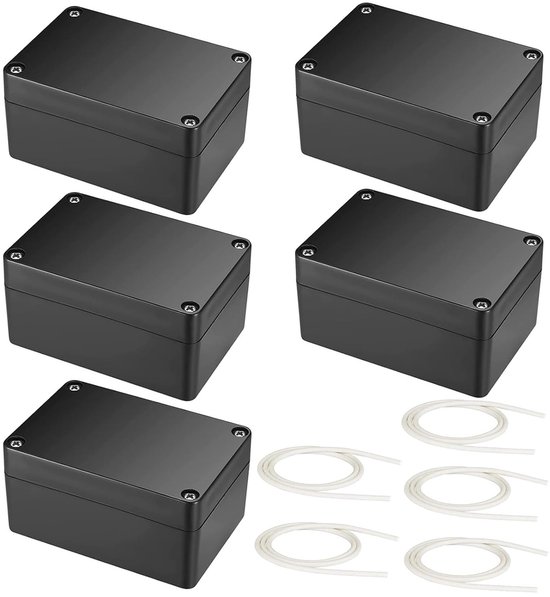 Waterdichte Elektronische Projectdoos IP66, Buiten Junction Box, Plastic Behuizing, 58 x 83 x 34 mm, Voor Elektrische Toepassingen