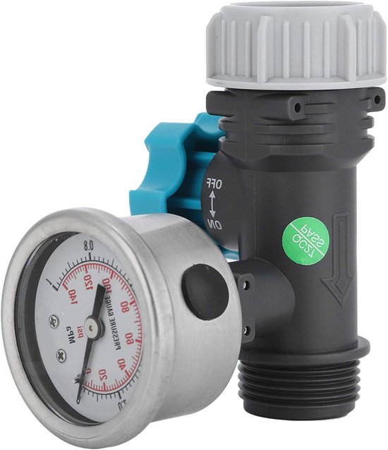 Waterdrukregelaar voor Tuin en Kassen, G3/4 Inch Waterdrukventiel, Ideaal voor Buitengebruik en Irrigatie van Merkloos