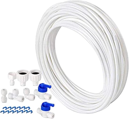 Waterslangenset voor ijsmachine van Merkloos