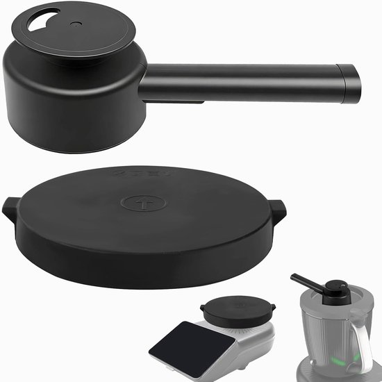 Weegplatform en stoomgeleiderset voor keukenmachines, siliconen accessoires en kookhulpmiddelen