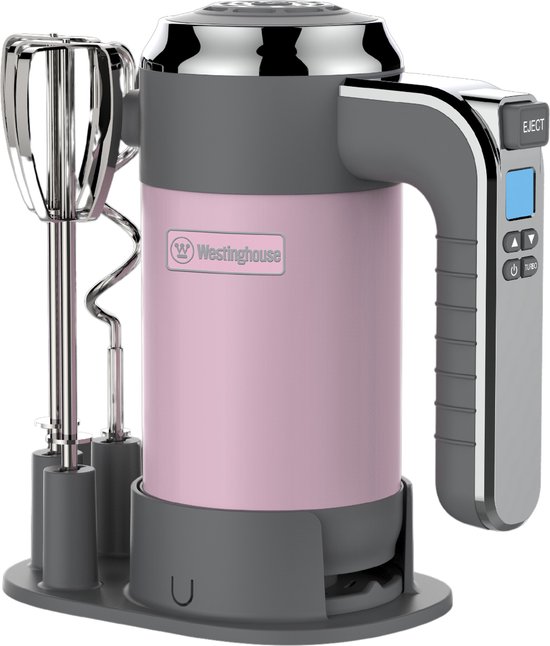 Westinghouse - Retro Serie - Handmixer Roze van Westin