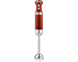 Westinghouse Retro Staafmixer - 600W - Rood - Met Turbo-Functie van Westin