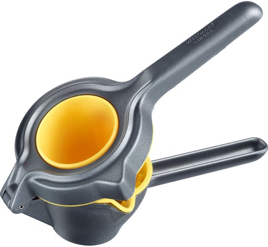 Westmark Lemon Squeezer Limona Black Edition – Citrus Juicer Manual voor Citroenen, Limoenen & Sinaasappels – Handjuicer in antraciet van Merkloos
