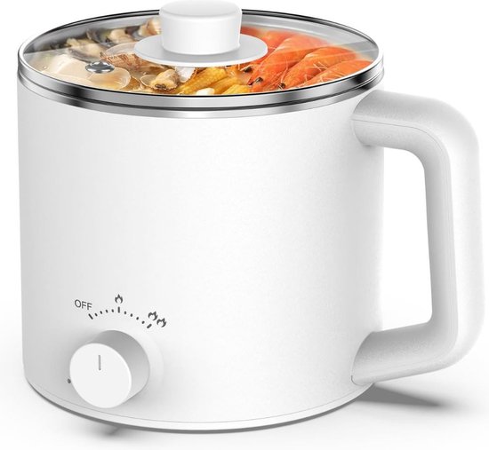 White-label® Soepmaker - Blender - 2 in 1 - Wit van White-Label