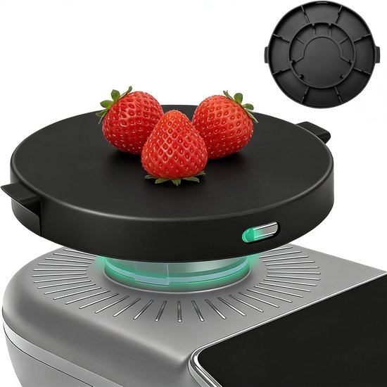 Wiegebase voor TM7 accessoires, siliconen weegplaat, transformeert TM7 voor platformweegschaal, nauwkeurige meting, eenvoudig te reinigen, beschermt de motor tegen vuil