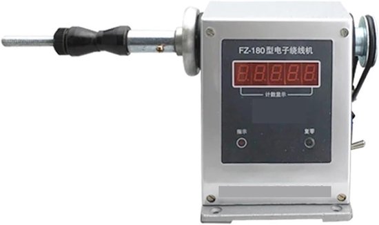 Wikkelmachine - Spoel opwinder - Spoelen opwinden - Elektronisch tellen - 150 watt - Niet gespecificeerd