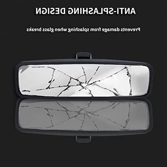Windscreen Mirror voor Auto - Verstelbare Achteruitkijkspiegel met Hoge Reflectie en Eenvoudige Installatie van Merkloos