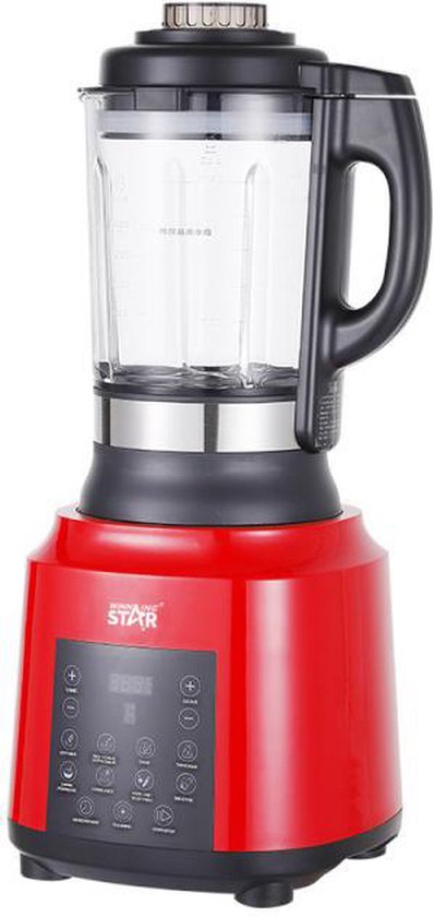 Winning Star St-5559 Blender 1.75 Liter Rood van Winning Star