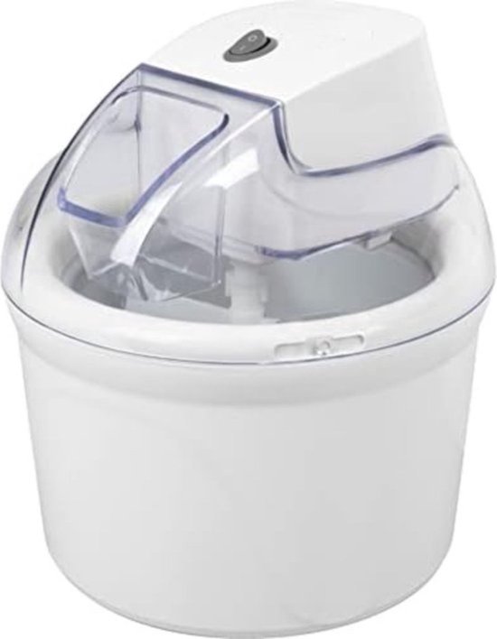 WNHB® Ijsmachine Zelfvriezend - Roomijsmachine met Automatische Koeling - Ijsmaker voor Thuis - Zelf IJs Maken zonder Vriezer van Merkloos