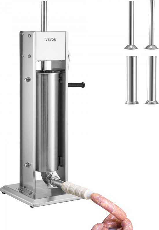 Worstvuller Worstmachine Worstvuller 7 L Handmatig RVS van Todeco