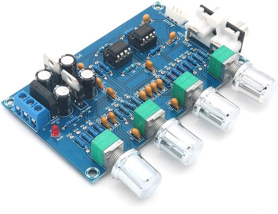 XH-M164 Audio pitch NE5532 muziekmixer bas treble aanpassing versterker board