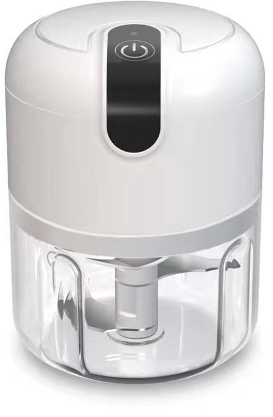 Ynkkvre - Foodprocessor - Hakmolen - Mini Blender - Blender - Blender to go - USB Oplaadbaar - 3 RVS Messen - 250ml Capaciteit - 1500mAh Batterij - Compact Ontwerp van Merkloos