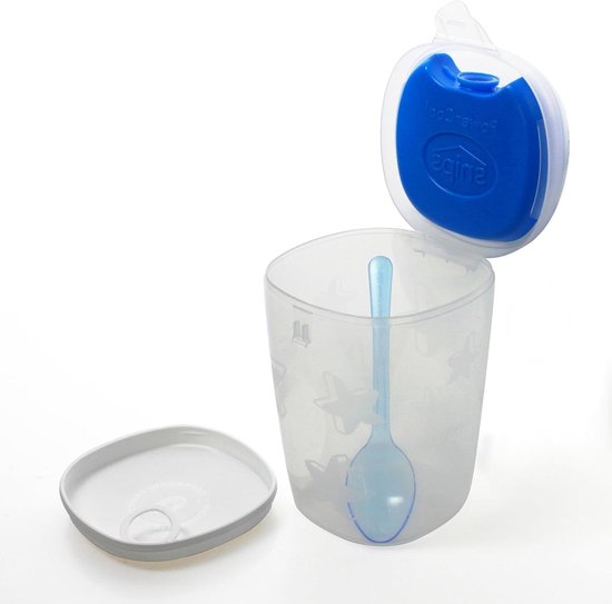 Yoghurt Container - Vershouder Dessert - Voedsel Koel Houden - Met Koeltablet - 050 Liter - Wit