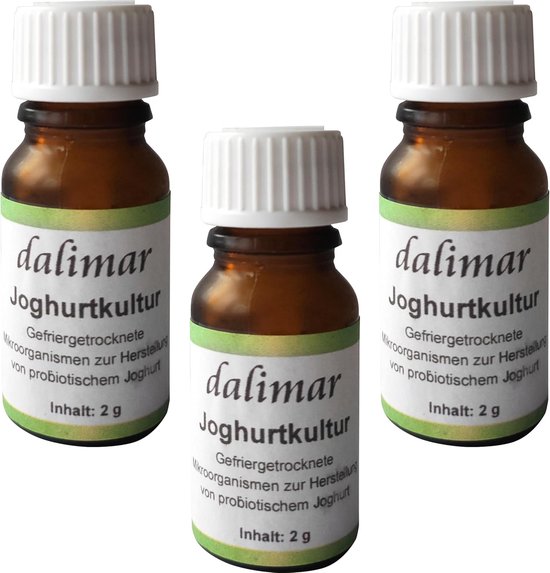 Yoghurt Culturen - Yoghurt Starter - Zelf Yoghurt Maken - Probiotische Yoghurt - 3 x 2g