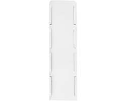 Yoghurt Organizer voor de Koelkast - Ruimtebesparende Houder voor Griekse en Vegan Yoghurt met 4 Compartimenten en Gemakkelijke Toegang van Merkloos