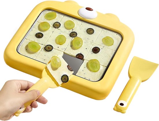 Yoghurtmachine - Dessertmaker - Zelf Desserts Maken - Niet-elektrisch - 25 cm - Zilver
