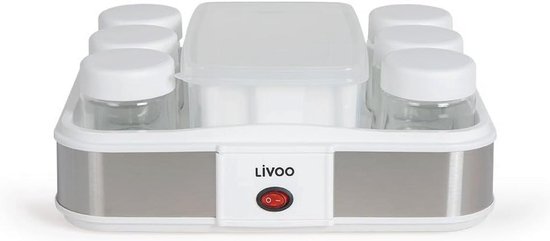 Yoghurtmaker en Kaasmaker voor Thuis - 12 Potten 210ml - Gezond en Economisch van Merkloos