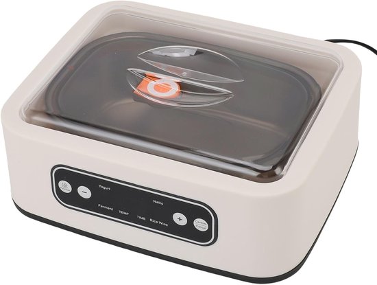 Yoghurtmaker - Fermenter - Zelf Yoghurt Maken - Constante Temperatuurregeling - 16 Liter Capaciteit van Merkloos