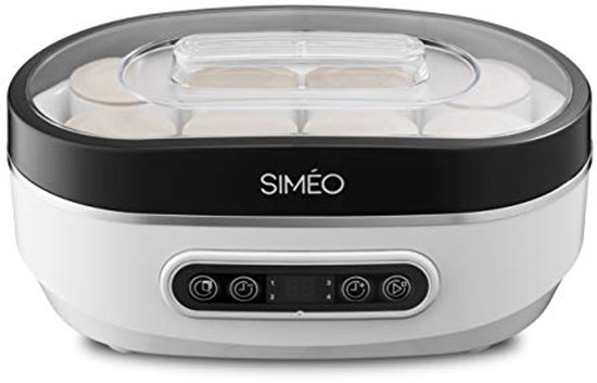 Yoghurtmaker voor Zelfgemaakte Yoghurt en Desserts - Met Receptenboek van Merkloos