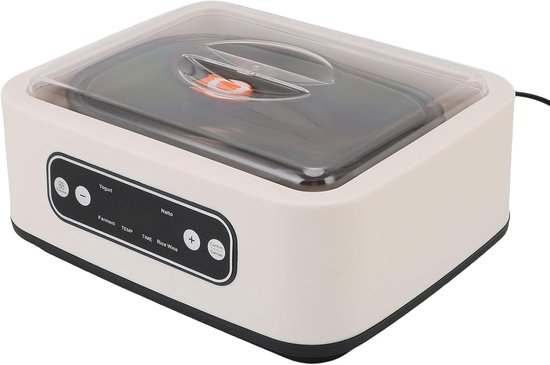 Yogurt Maker - Fermenter - Thuis Maken - Automatische Controle - 1.6 Liter - Wit